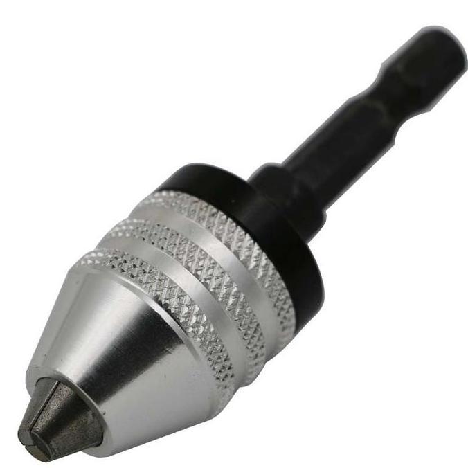 Kepala Bor Mini Drill Chuck Adapter Mata Bor Obeng Elektrik Cordless