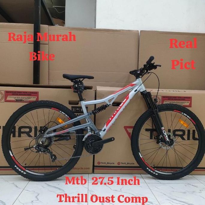 Terlaris Sepeda Gunung Mtb 27,5 Inch  Thrill Oust Comp Terbaru Sepeda Mtb Thrill Oust Comp 27.5 Inch