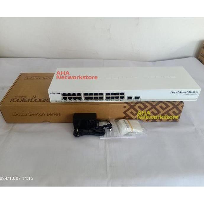 NEW CSS326 24G 2S+RM Mikrotik CSS326-24G-2S+RM Mikrotik CSS326 24G 2S RM