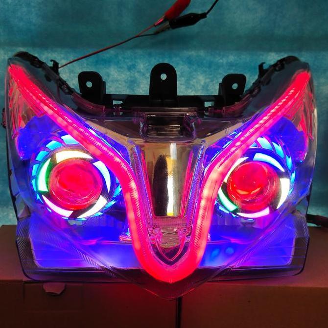 Promo paket lampu depan projie vario techno 125 old Diskon