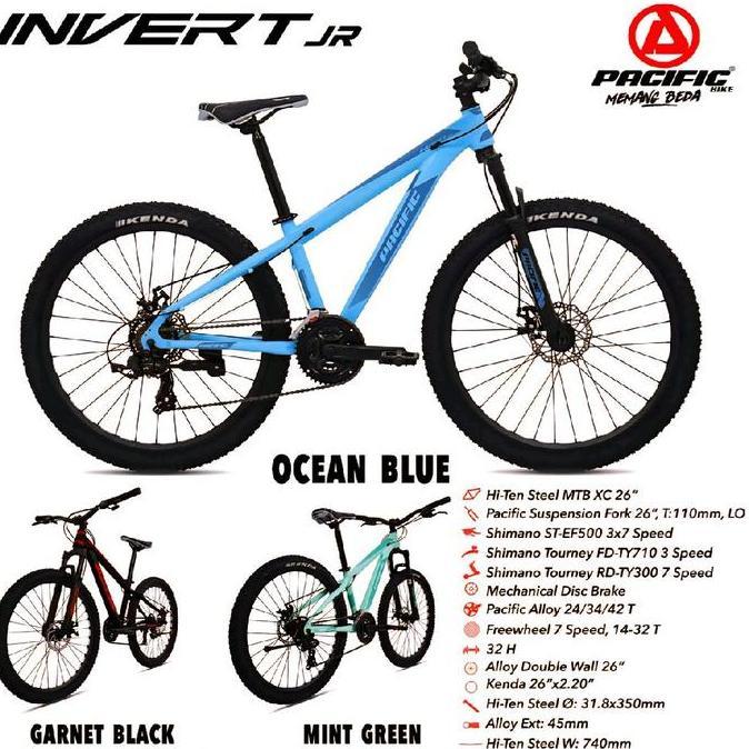 Terlaris Sepeda Gunung Mtb Pacific Invert Jr 26