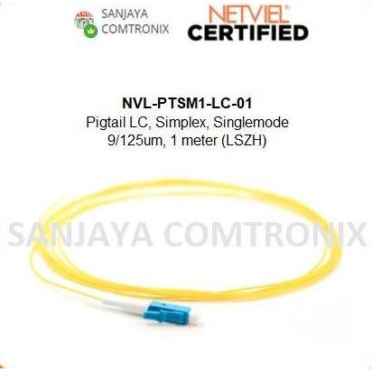 DI65 >> Netviel NVL-PTSM1-LC-01 Pigtail FO LC Simplex Singlemode 9/125um 1mtr