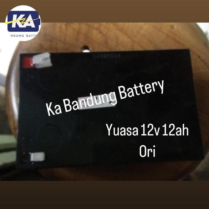 Promo Aki Kering Yuasa NP12-12 Baterai Yuasa 12v 12ah Yuasa vrla 12 v 12 ah Diskon