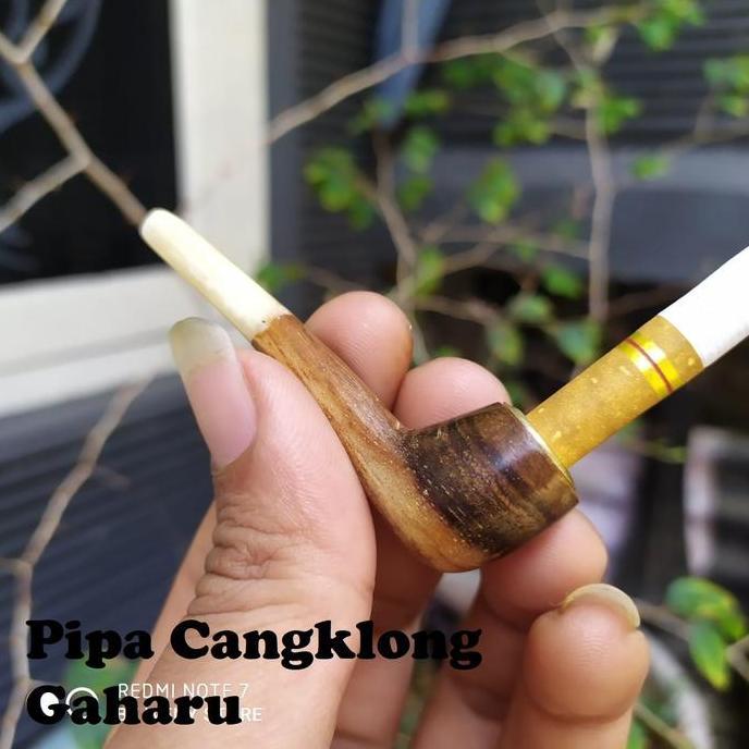 pipa kayu gaharu asli pipa cangklong kayu gaharu wangi