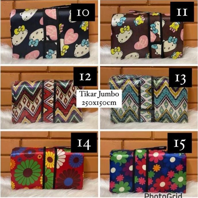Tikar lipat Microsatin/ Tikar jumbo/ tikar plastik/ waterproof