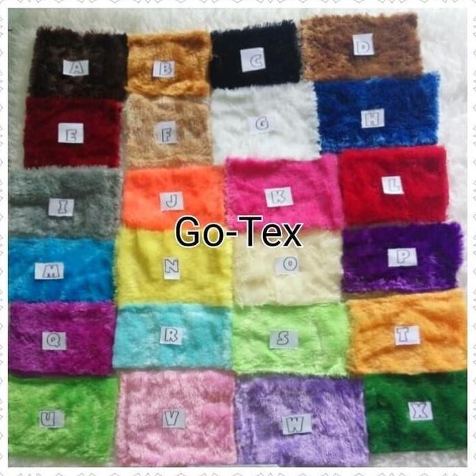 kasur karpet busa bulu boneka tebal 6cm