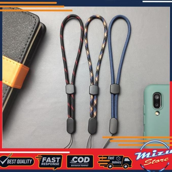 WRIST STRAP PARACORD LANYARD HAND/FINGER TALI GANTUNGAN HP/FLASHDISK