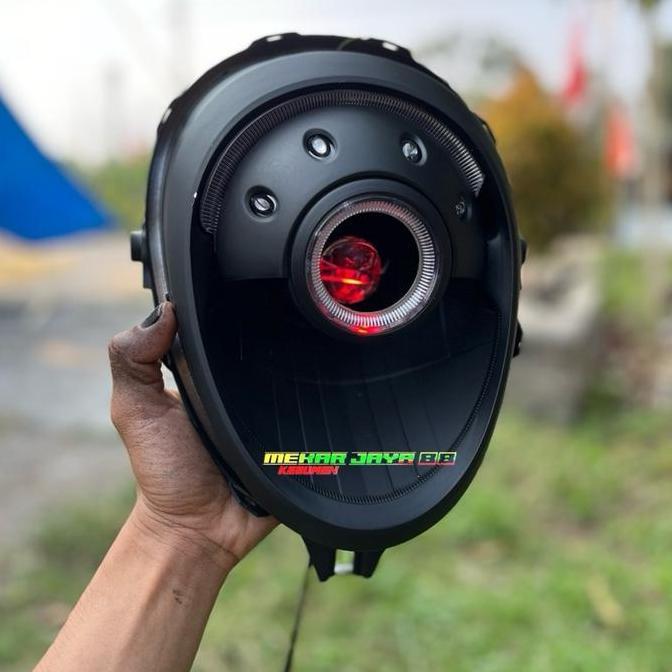 Lampu Biled Soket H4 Scoopy Fi 2013-2016 Custom Lampu H4 Motorcycle Allshop