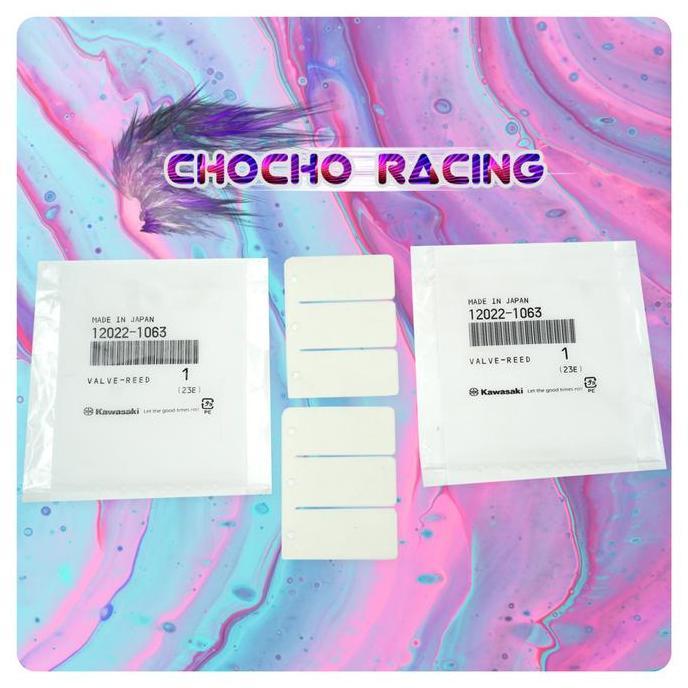 LIDAH MEMBRAN VALVE NINJA R RR RACING KX125 KX85 ORIGINAL KAWASAKI