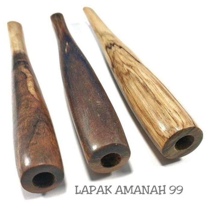 Pipa Kayu Gaharu Asli Original 100% - Cangklong Pipa Kayu Gaharu Asli