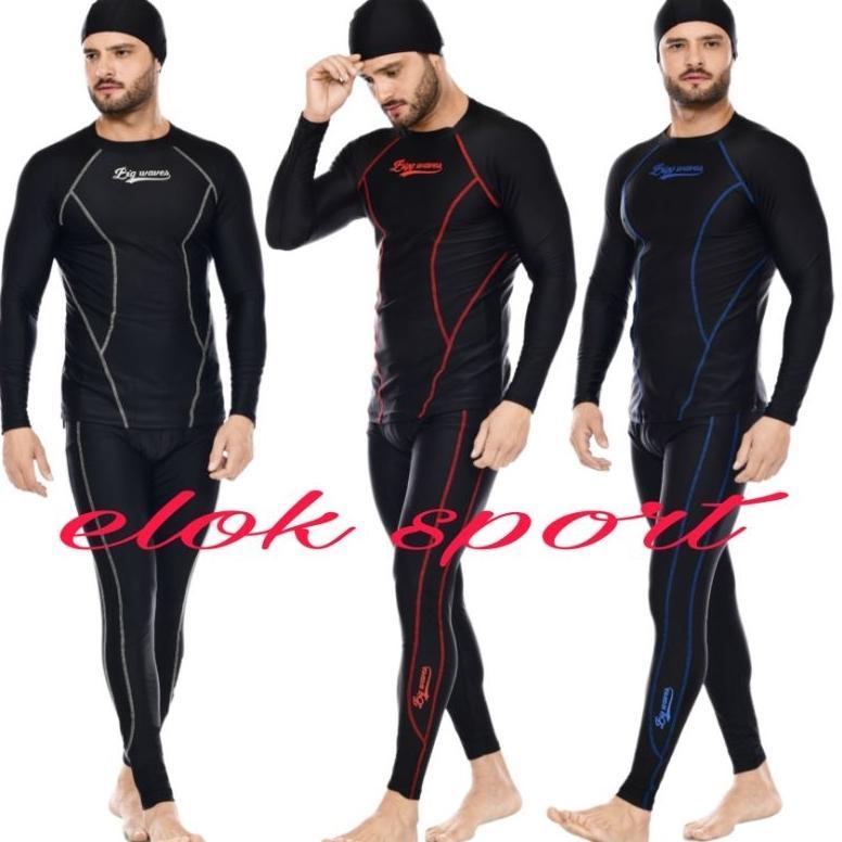 baju renang pria dan wanita baju renang setelan atas bawah baju renang dewasa baju renang tangan pan