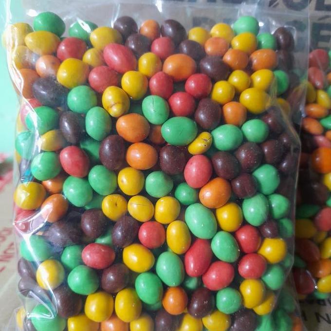 Delfi ChaCha 1 Kg Coklat Kiloan - Rasa Susu Milk Peanut Chocolate