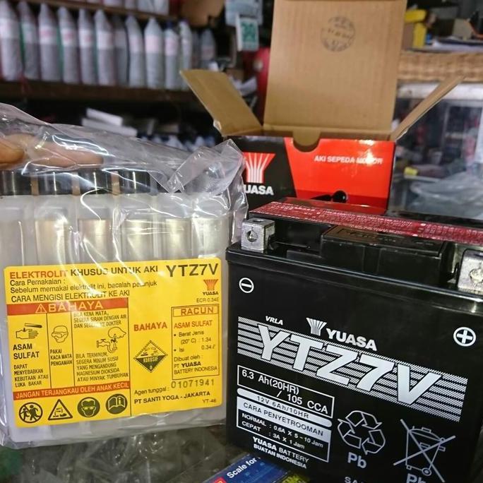 Yuasa ytz7v ori aki motor yamaha N Max Aerox