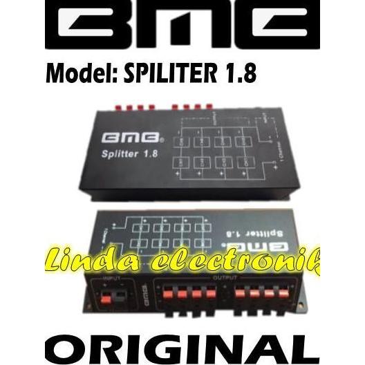 Promo bmb splitter 1.8 1 in 8 out pembagi speaker 4 set original Diskon