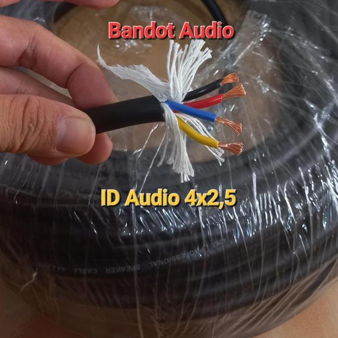Promo Bandot Audio - Kabel Speaker ID Audio 425S isi 4 ukuran 2,5 Diskon