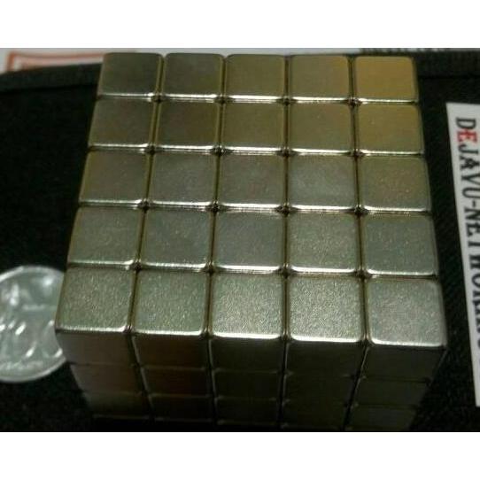 Magnet Kubus Square kotak Neodymium Super Strong n52