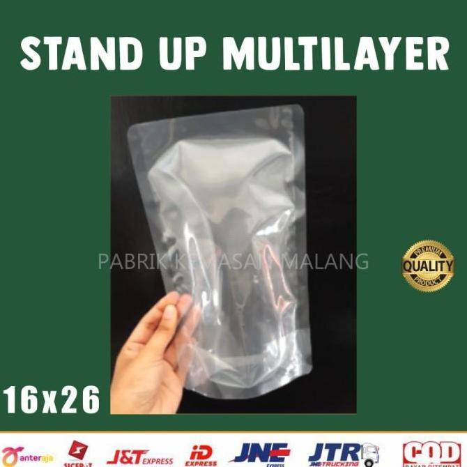 Standing Pouch Nylon Uk.16 x 26