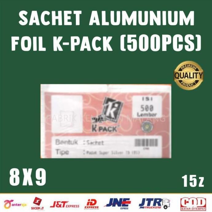 SACHET FULL FOIL 8x9 / 15 gr- KPACK