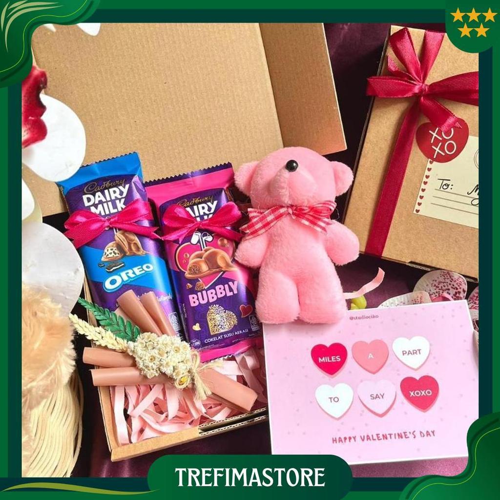 Kado Ulang Tahun Cewek Cowok Wisuda Ultah Hampers Coklat Valentine Gift Box Birthday S Ori