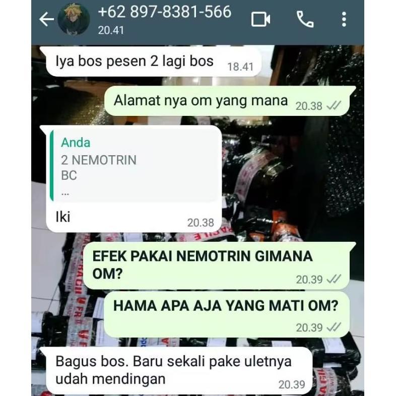 Bisa Cod Nemotrin Insektisida 380 Sc  250Ml Obat Pembasmi Hama Gulma Rumput Liar Padi Racun Ulat Pal