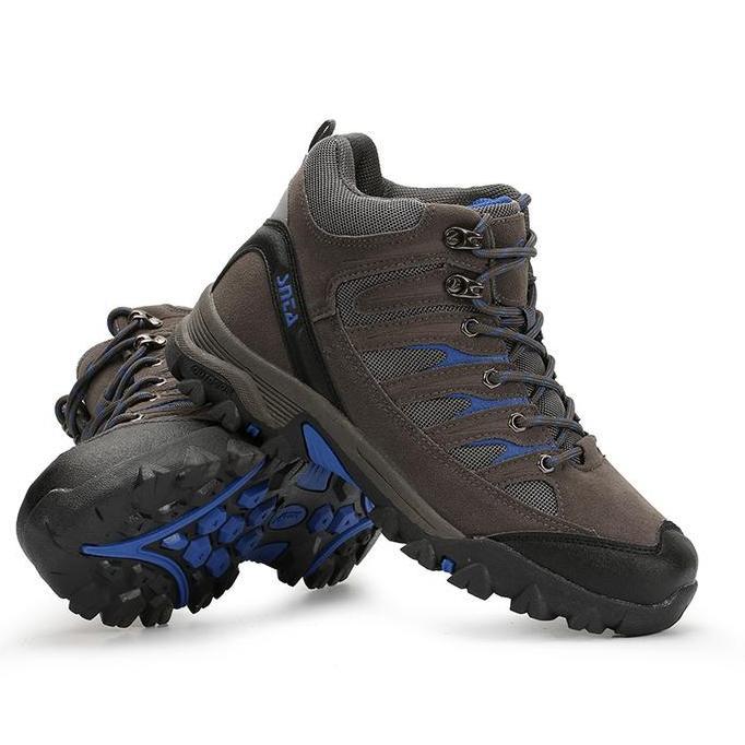 Puncakx- Sepatu Gunung Snta 475 Grey Blue Boot / Hiking / Trekking / Outdoor Snta 500 Snta 493 Snta 