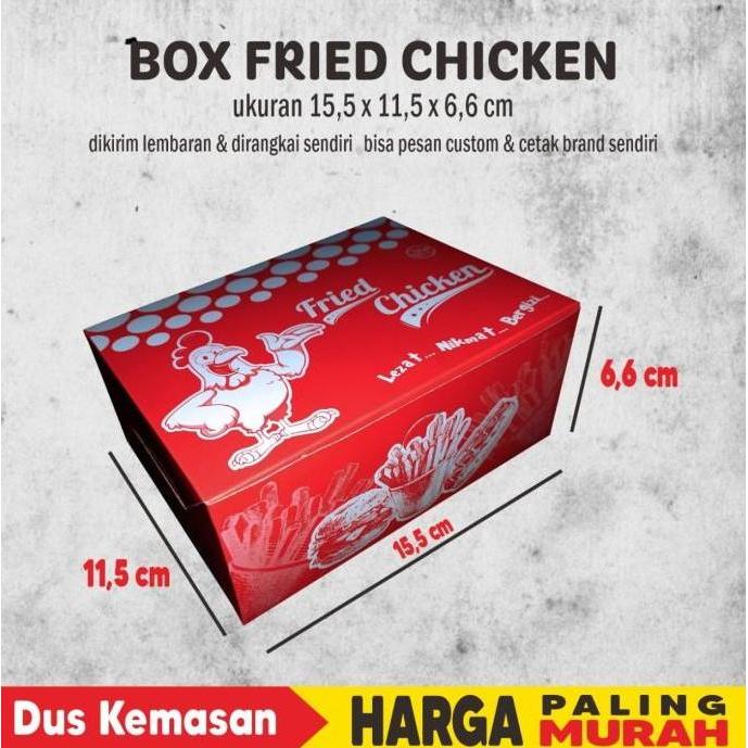 Dus Ayam / Dus Fried chicken / Box Fried Chicken