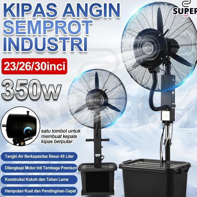 SOLALA Mist Fans 23/26/30 inch /Kipas Angin Embun/Kipas Industri/Kipas Angin Air/Kipas Mist Kipas An