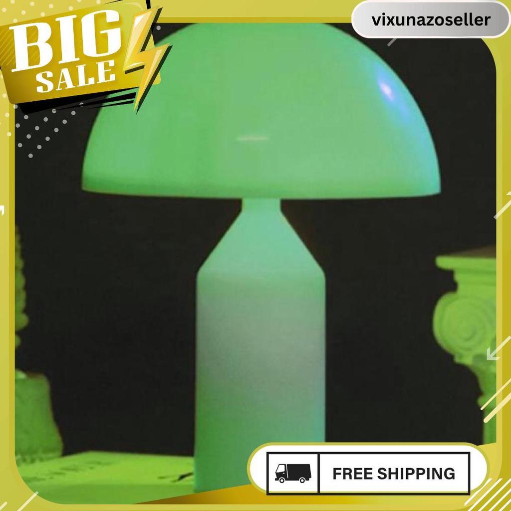 Nomaid.Id - Lampu Tidur Led Bentuk Jamur [Gratis Baterai Aa 2] - Lampu Meja Unik Cocok Untuk Pajanga