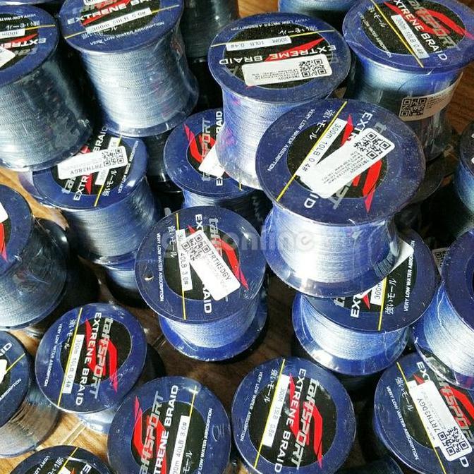 Senar Pancing 300 Meter Tali Benang Serat PE Branded