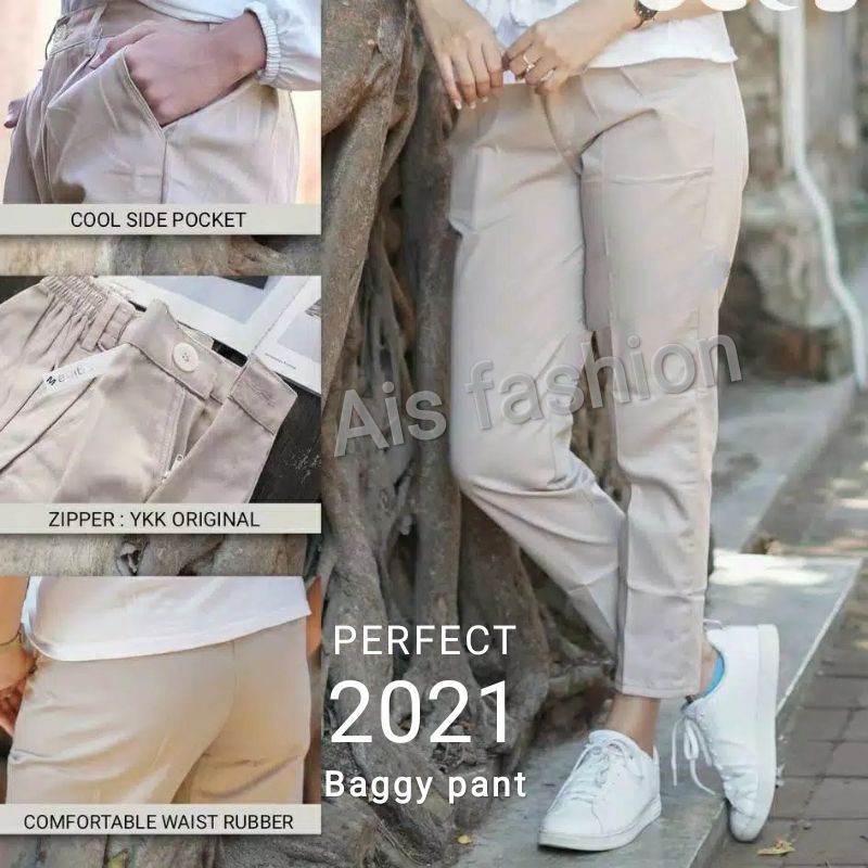 Ogos - Celana Baggy Pants Premium American Drill Seri A