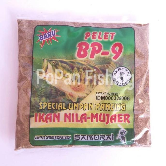 Umpan Pelet BP9 BP 9 Nila Mujaer