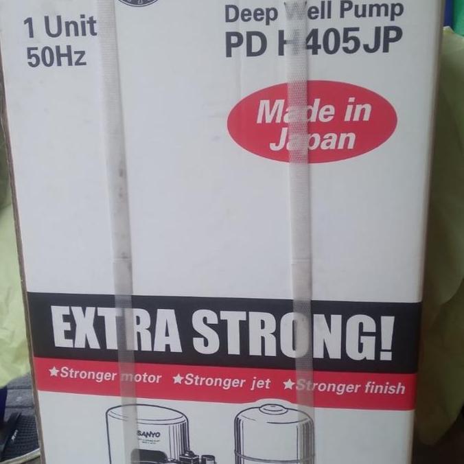 Pompa Jet Pump Sanyo PDH405JP / Pompa Sumur Dalam Sanyo PDH 405JP (JAPAN) original