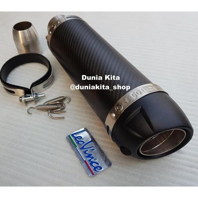 Knalpot Import Leovince Gp Corsa Evo Carbon