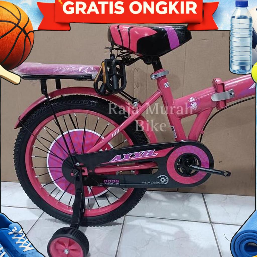 Sepeda Anak Lipat 16 Inch Axxil 616 Keranjang Sepeda Perempuan Keranjang Lipat Axxil 616 16 Inch