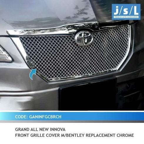 Grill Depan Grand Innova 2014 2015 Jsl Grille M/Bentley Chrome Terbaru