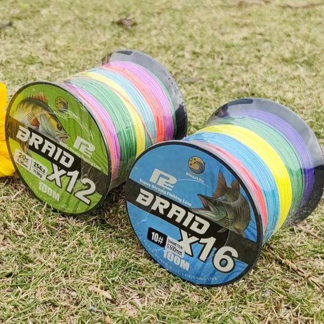 Senar Pe X12 X16 Senar Pancing Besar Benang Pancing Dikepang 0.90Mm 115Kg Braided Fishing 100M Senar