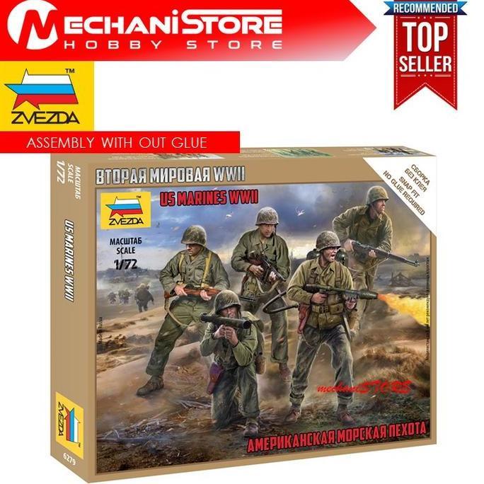 ZVEZDA 1/72 US Marines WWII