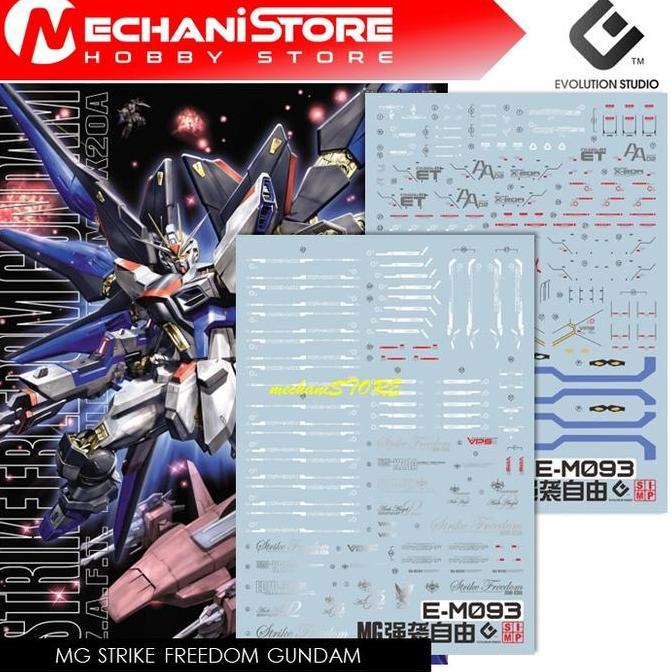 EVO Decal MG - MG93 Strike Freedom Gundam