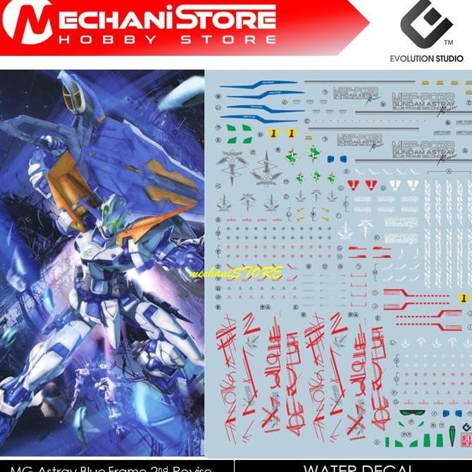 EVO Decal MG - MG124 Astray Blue Frame 2nd Revise