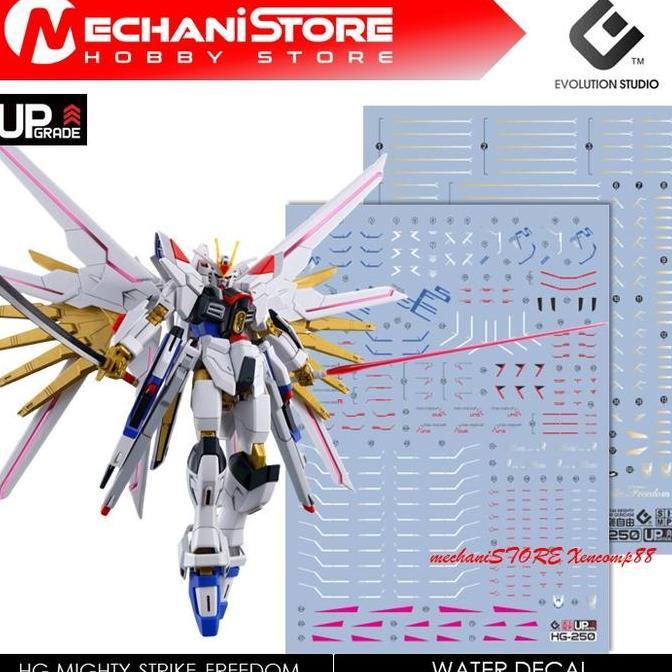 EVO Decal HG - HG250 Mighty Strike Freedom