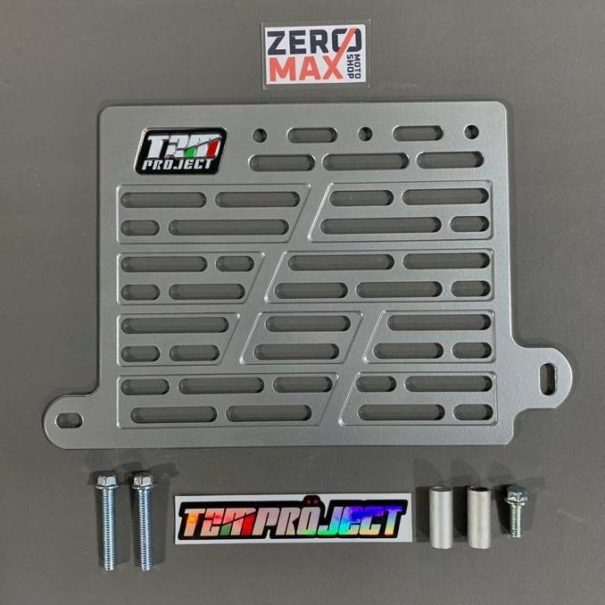 Cover Tutup Radiator Tzm Project Linear V2 Silver Yamaha Nmax Old Asli