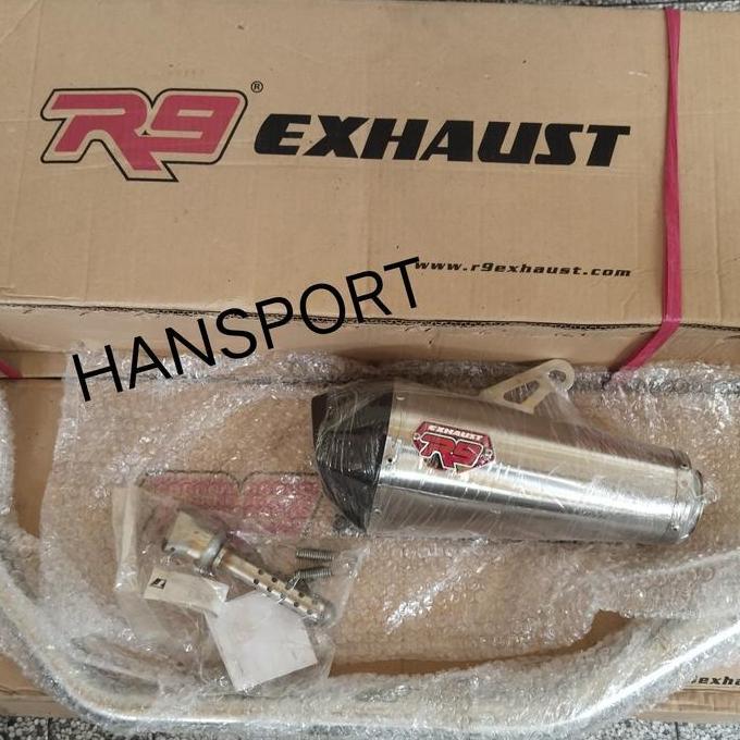 Knalpot R9 Zeta Cbr150 Facelite Cb 150R Original Full Sistem