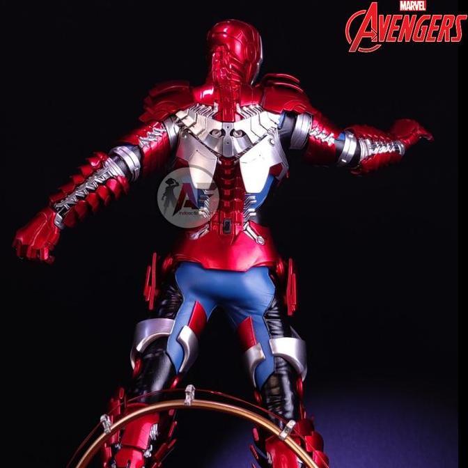 Statue Action Figure Iron Man Mk5 Sdz Studio Design Recast Resin Marvel Avengers