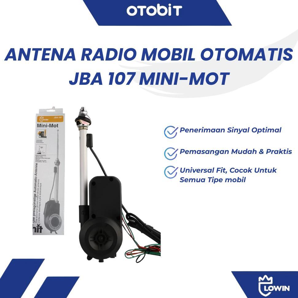 Antena Radio Mobil Otomatis Lowin JBA 107 Mini-Mot Universal