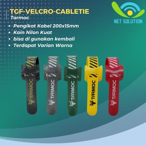 Tarmoc TGFVELROCABLETIE | Perekat/Kretekan Cable Tie Kabel Ties Strap Pengikat kabel 200x15mm
