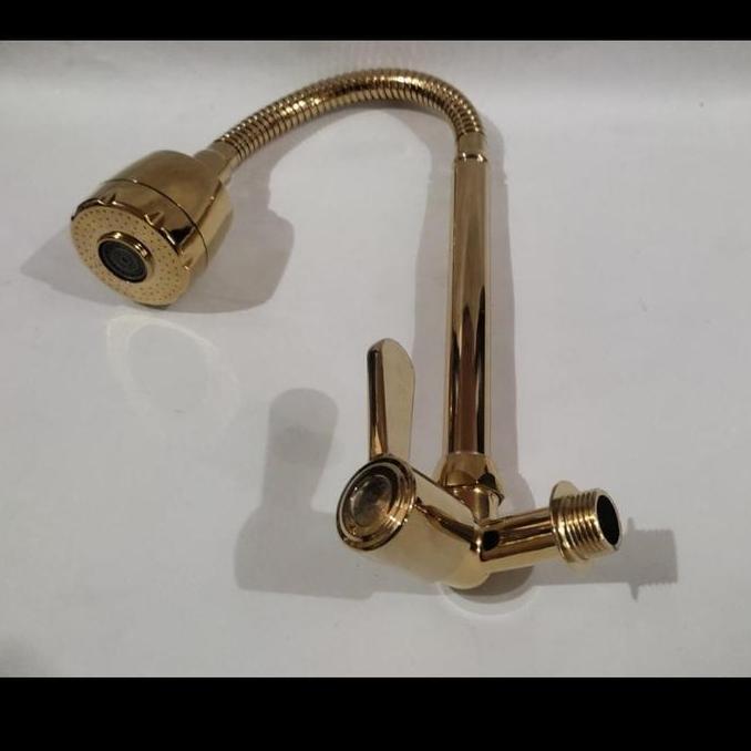 kran angsa dinding gold