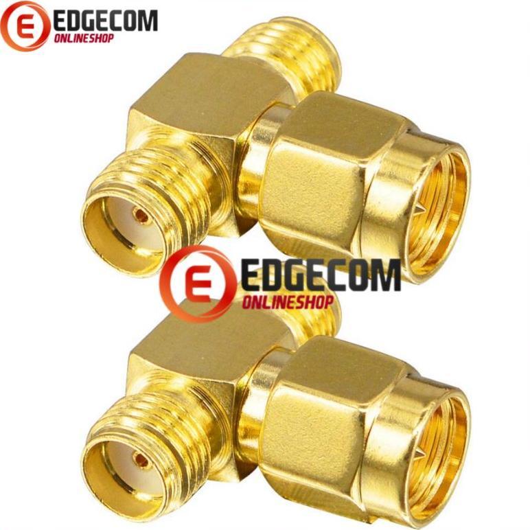 Konektor SMA Antena Splitter/Cabang Untuk Router B311, B312 / Orbit Star 2 , Pro H2 B530