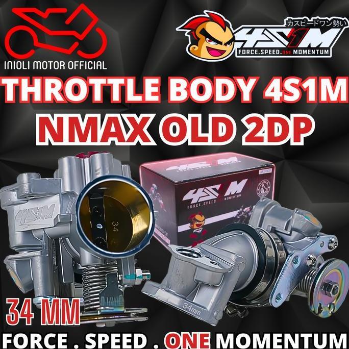 THROTTLE BODY TB 4S1M NMAX 155 OLD N-MAX N MAX 2DP TB RACING 4S1M 30MM 32MM 34MM 36MM 30 32 34 36 MM