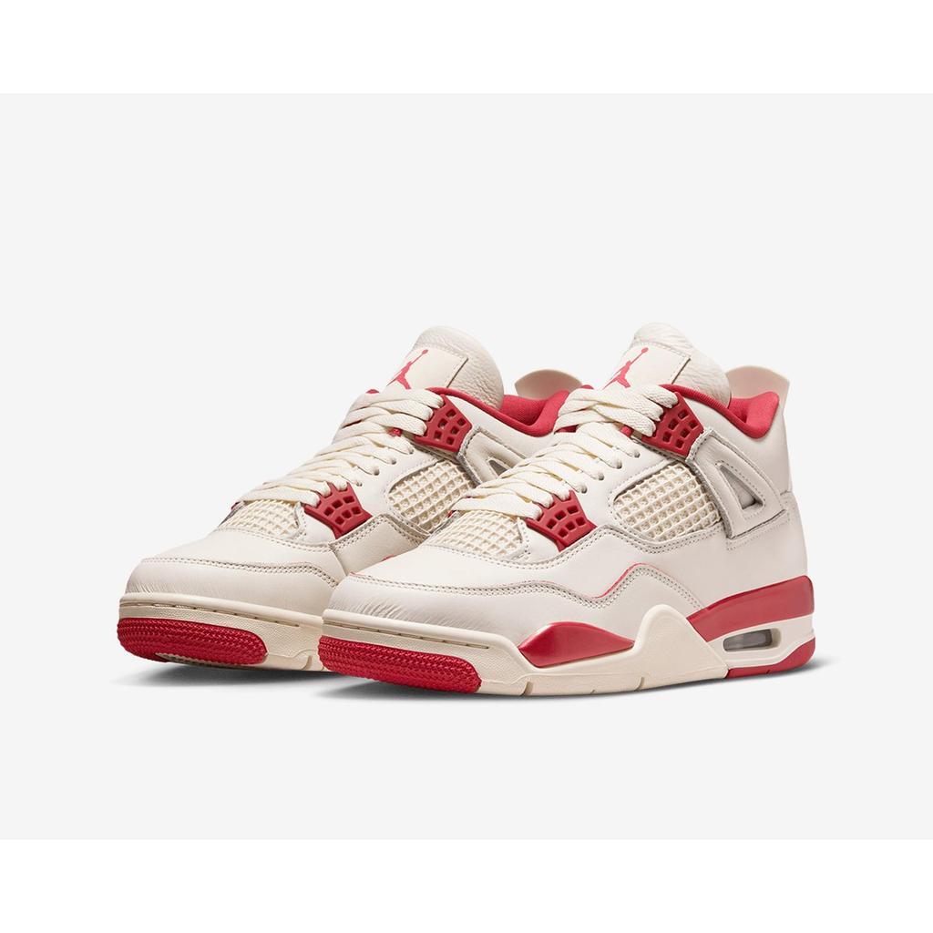Sepatu Basket Wanita Nike Air Jordan 4 Retro Valentine's Day HV0823-108