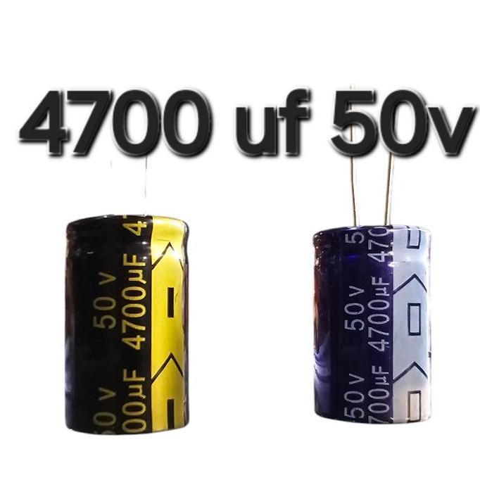 4700 50v 4700uf 50volt 4.700 uf 50 volt elko elco 4700 50v 50volt original